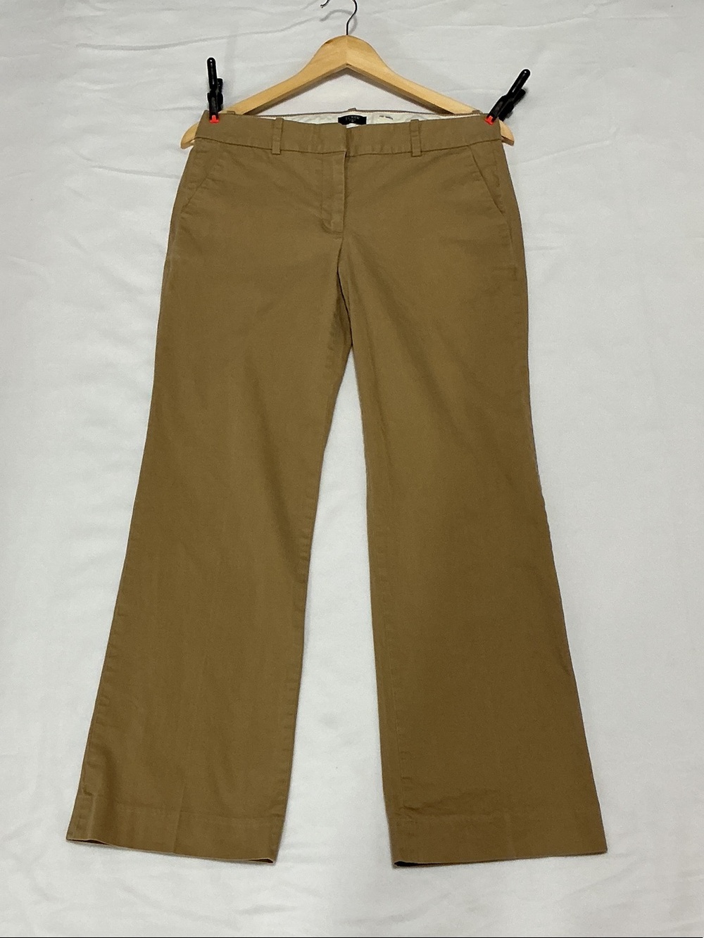 J.Crew stretchy city fit Chino pants khaki tan size 6S